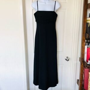 St.John Evening by Marie Gray Black knit formal gown